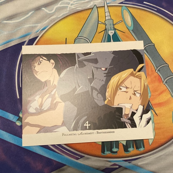 Lot Of 9 Full Metal Alchemist Brotherhood Art Cards - Picture 5 of 11